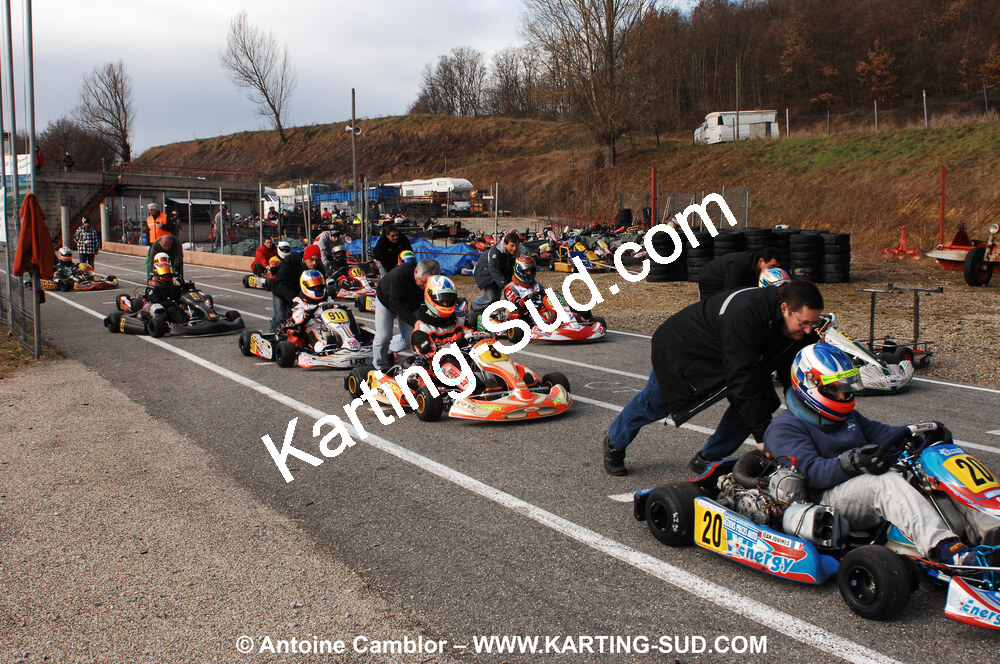 21/02/2010 : 1ère manche du Trophée Vincent Sanchez à Lavelanet (photos Antoine Camblor) 2010 — karting