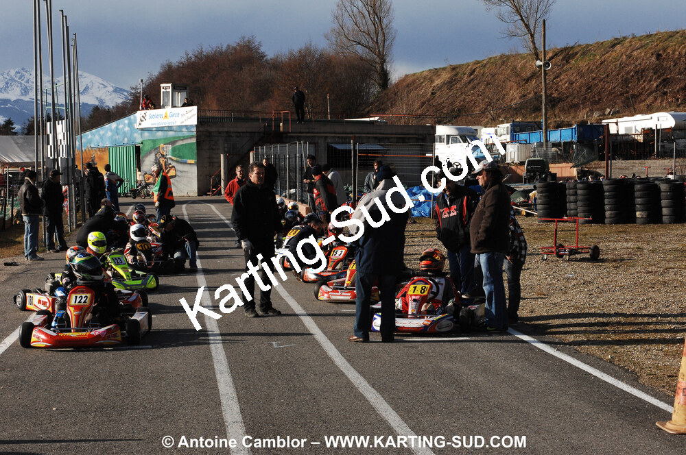 21/02/2010 : 1ère manche du Trophée Vincent Sanchez à Lavelanet (photos Antoine Camblor) 2010 — karting