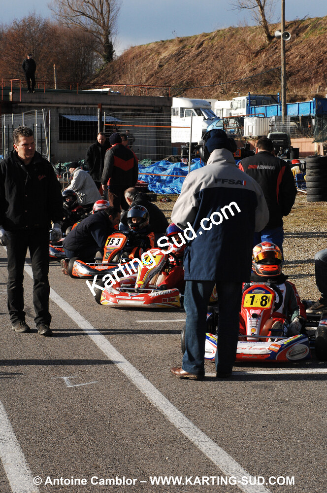 Claude Alain SOGUEL — 21/02/2010 : 1ère manche du Trophée Vincent Sanchez à Lavelanet (photos Antoine Camblor) 2010 — karting