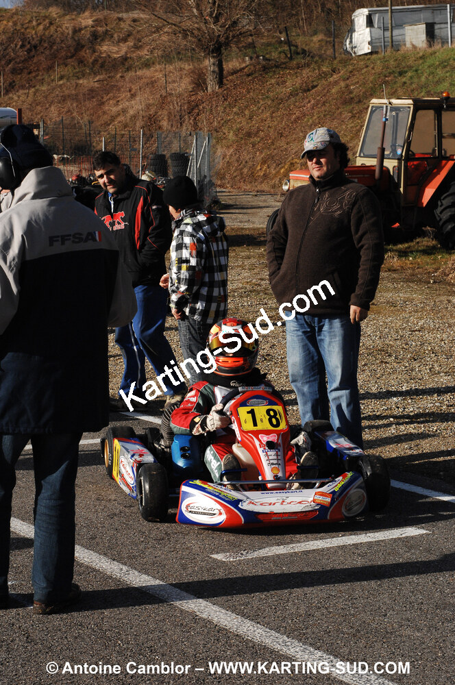 21/02/2010 : 1ère manche du Trophée Vincent Sanchez à Lavelanet (photos Antoine Camblor) 2010 — karting