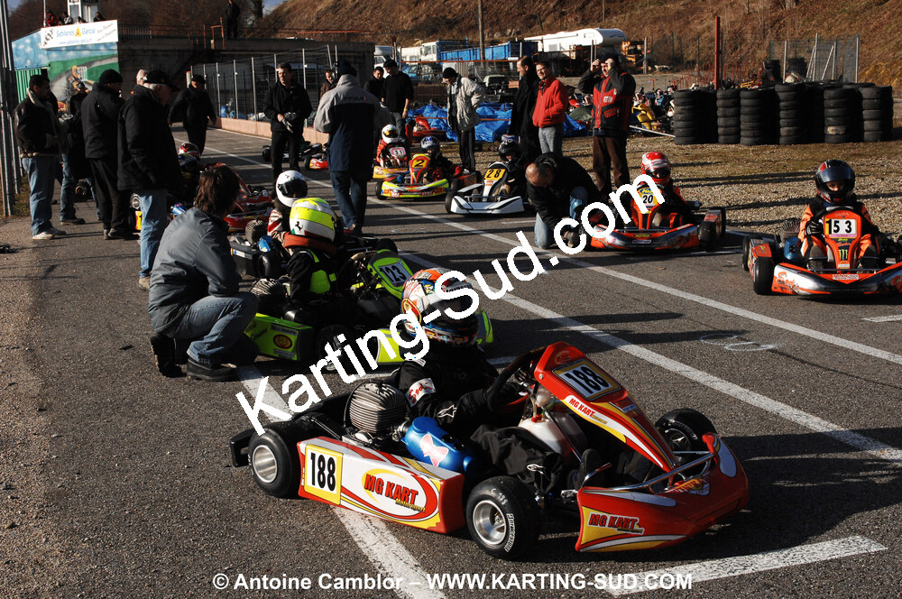 21/02/2010 : 1ère manche du Trophée Vincent Sanchez à Lavelanet (photos Antoine Camblor) 2010 — karting
