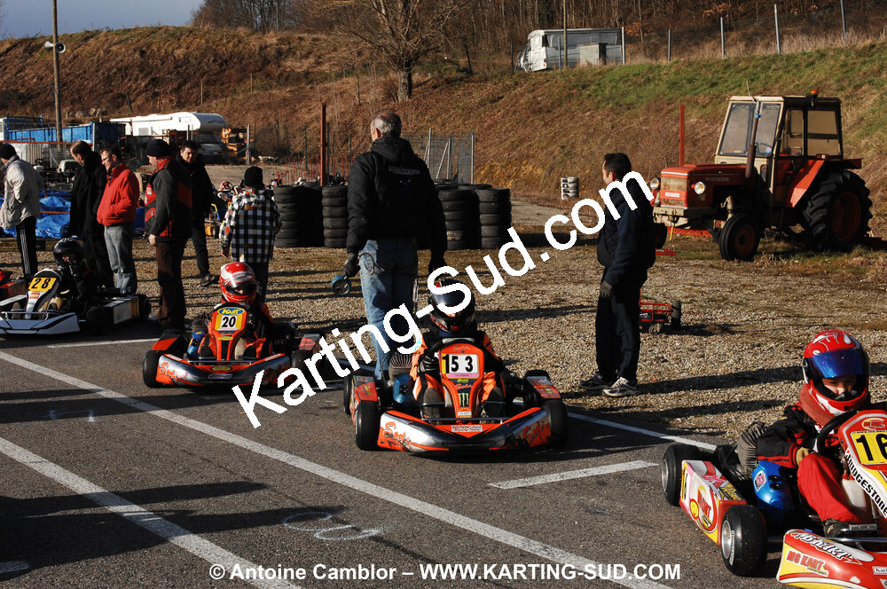 21/02/2010 : 1ère manche du Trophée Vincent Sanchez à Lavelanet (photos Antoine Camblor) 2010 — karting