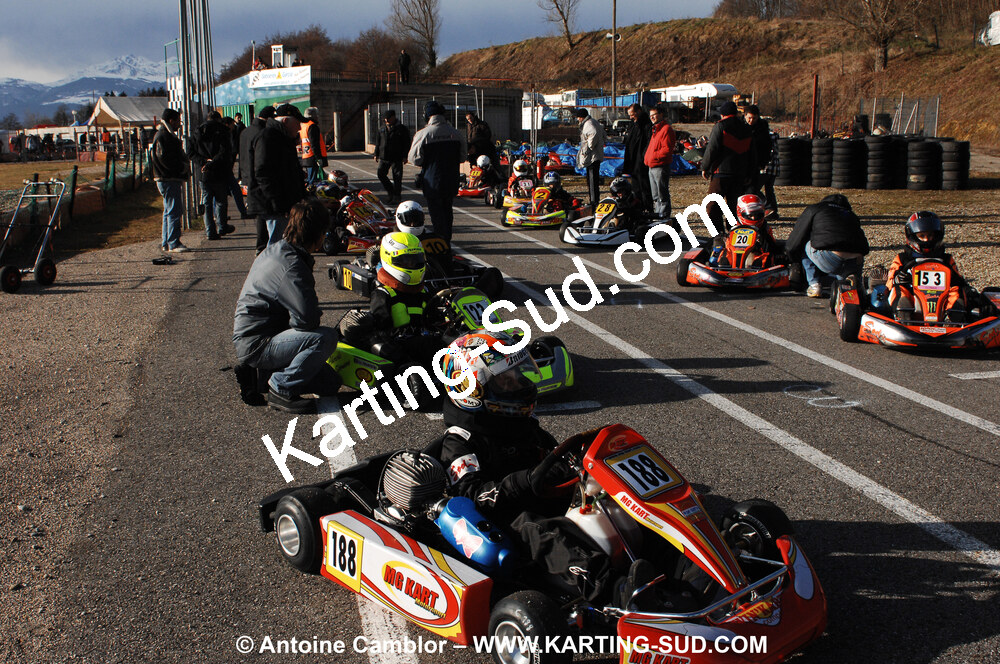 21/02/2010 : 1ère manche du Trophée Vincent Sanchez à Lavelanet (photos Antoine Camblor) 2010 — karting