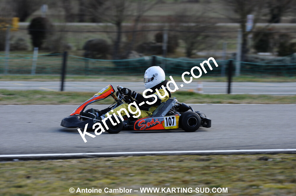 21/02/2010 : 1ère manche du Trophée Vincent Sanchez à Lavelanet (photos Antoine Camblor) 2010 — karting