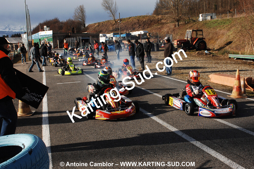 21/02/2010 : 1ère manche du Trophée Vincent Sanchez à Lavelanet (photos Antoine Camblor) 2010 — karting