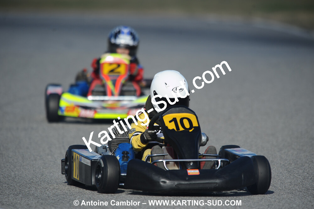 21/02/2010 : 1ère manche du Trophée Vincent Sanchez à Lavelanet (photos Antoine Camblor) 2010 — karting