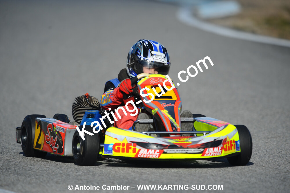 21/02/2010 : 1ère manche du Trophée Vincent Sanchez à Lavelanet (photos Antoine Camblor) 2010 — karting