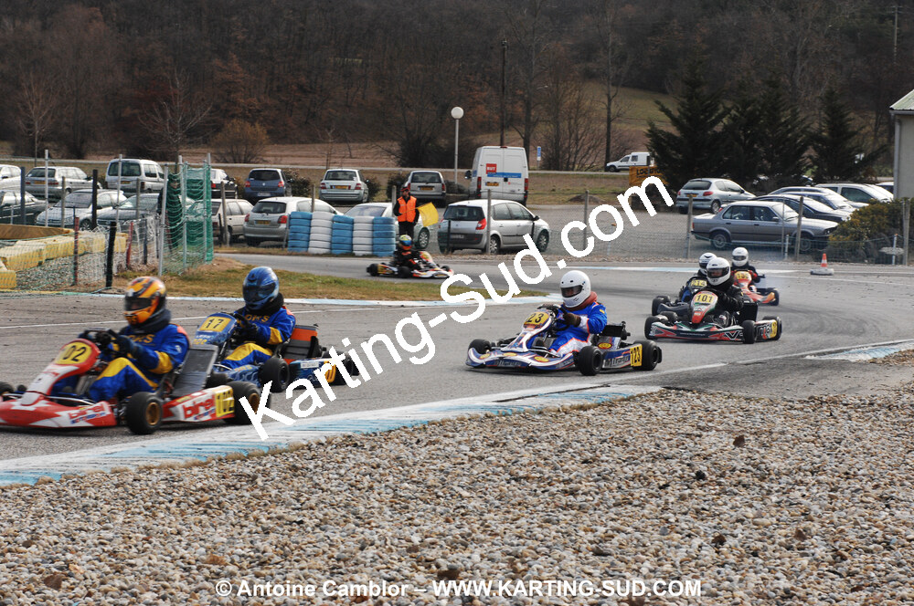 21/02/2010 : 1ère manche du Trophée Vincent Sanchez à Lavelanet (photos Antoine Camblor) 2010 — karting