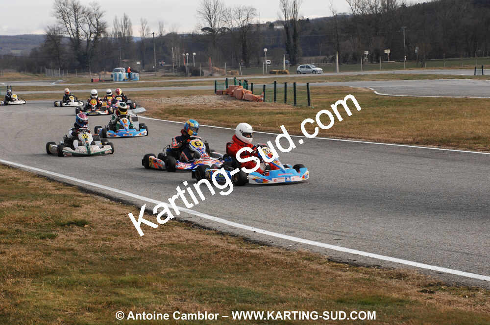 21/02/2010 : 1ère manche du Trophée Vincent Sanchez à Lavelanet (photos Antoine Camblor) 2010 — karting