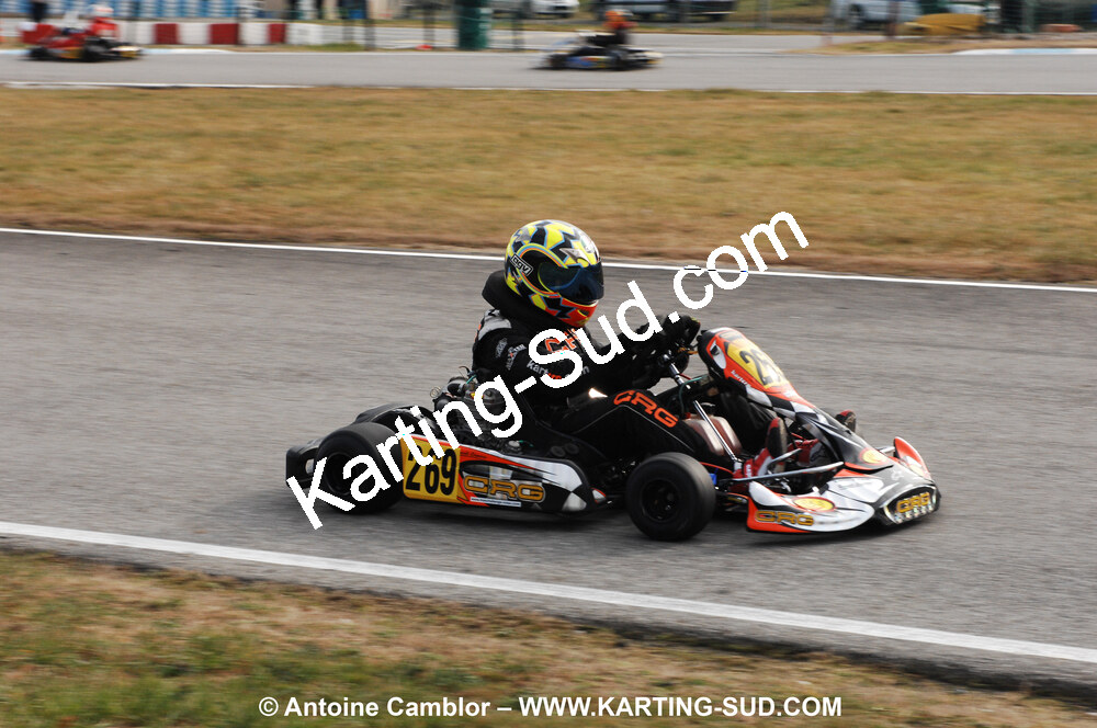 21/02/2010 : 1ère manche du Trophée Vincent Sanchez à Lavelanet (photos Antoine Camblor) 2010 — karting