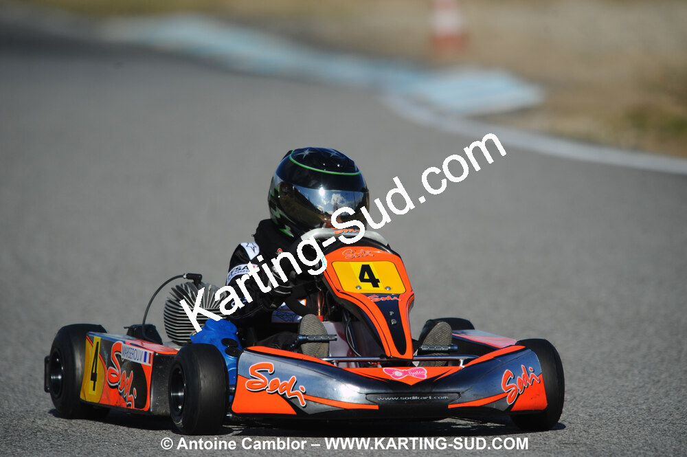 21/02/2010 : 1ère manche du Trophée Vincent Sanchez à Lavelanet (photos Antoine Camblor) 2010 — karting
