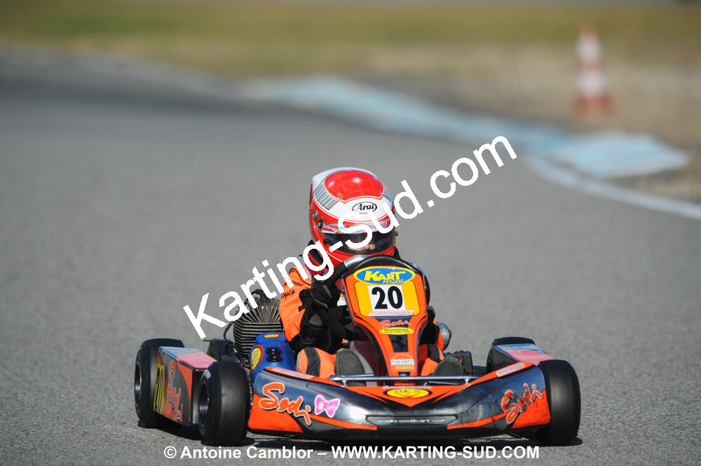 21/02/2010 : 1ère manche du Trophée Vincent Sanchez à Lavelanet (photos Antoine Camblor) 2010 — karting