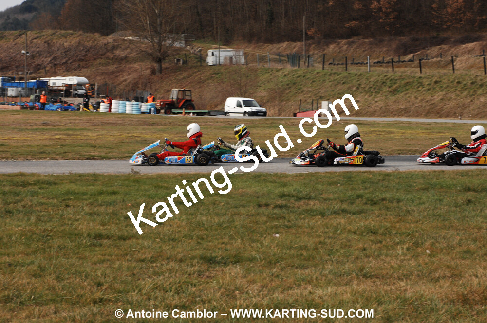 21/02/2010 : 1ère manche du Trophée Vincent Sanchez à Lavelanet (photos Antoine Camblor) 2010 — karting