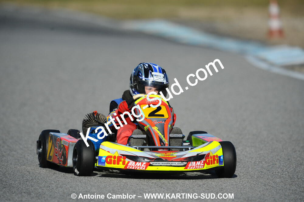 21/02/2010 : 1ère manche du Trophée Vincent Sanchez à Lavelanet (photos Antoine Camblor) 2010 — karting