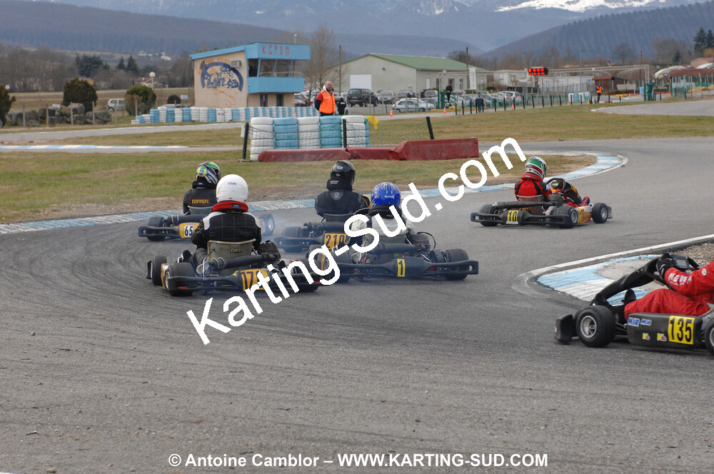 21/02/2010 : 1ère manche du Trophée Vincent Sanchez à Lavelanet (photos Antoine Camblor) 2010 — karting