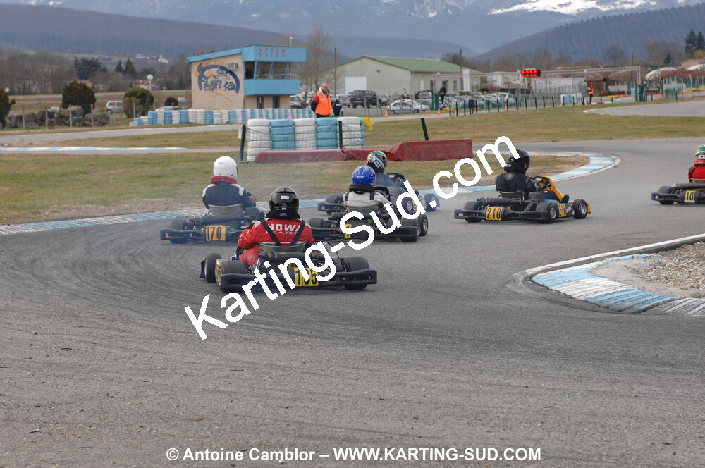 21/02/2010 : 1ère manche du Trophée Vincent Sanchez à Lavelanet (photos Antoine Camblor) 2010 — karting