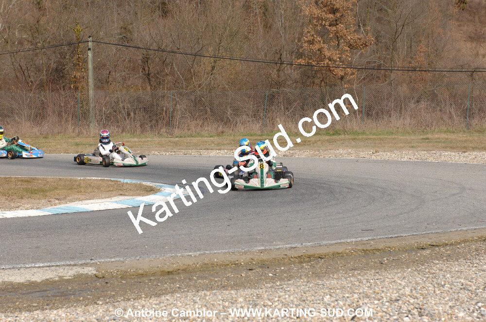 21/02/2010 : 1ère manche du Trophée Vincent Sanchez à Lavelanet (photos Antoine Camblor) 2010 — karting