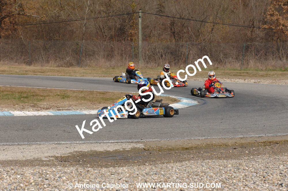 21/02/2010 : 1ère manche du Trophée Vincent Sanchez à Lavelanet (photos Antoine Camblor) 2010 — karting
