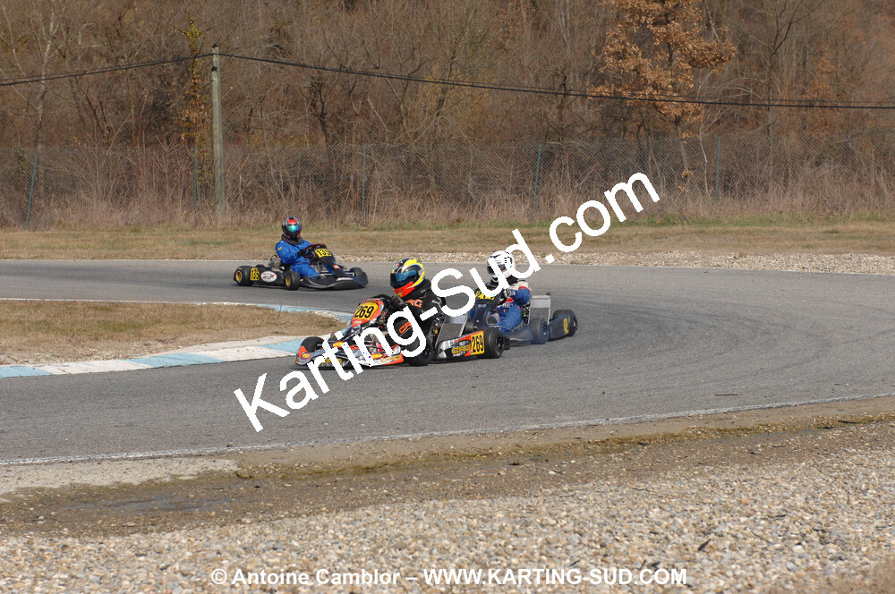 21/02/2010 : 1ère manche du Trophée Vincent Sanchez à Lavelanet (photos Antoine Camblor) 2010 — karting
