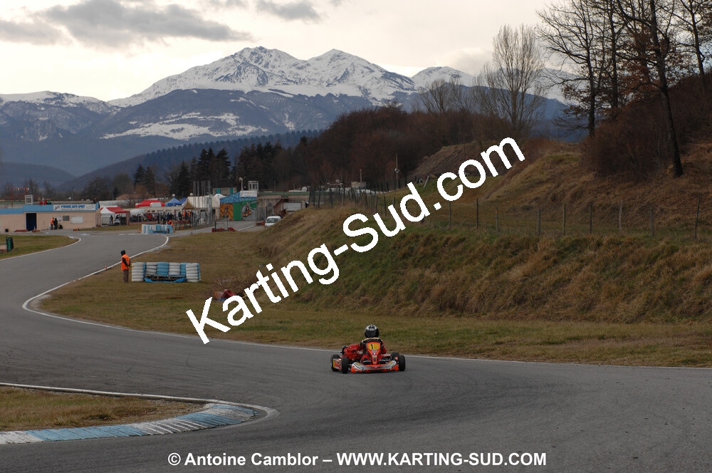 21/02/2010 : 1ère manche du Trophée Vincent Sanchez à Lavelanet (photos Antoine Camblor) 2010 — karting