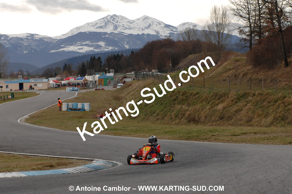 21/02/2010 : 1ère manche du Trophée Vincent Sanchez à Lavelanet (photos Antoine Camblor) 2010 — karting