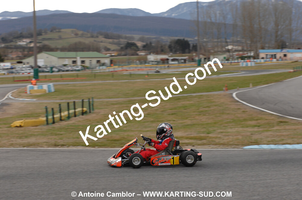 21/02/2010 : 1ère manche du Trophée Vincent Sanchez à Lavelanet (photos Antoine Camblor) 2010 — karting