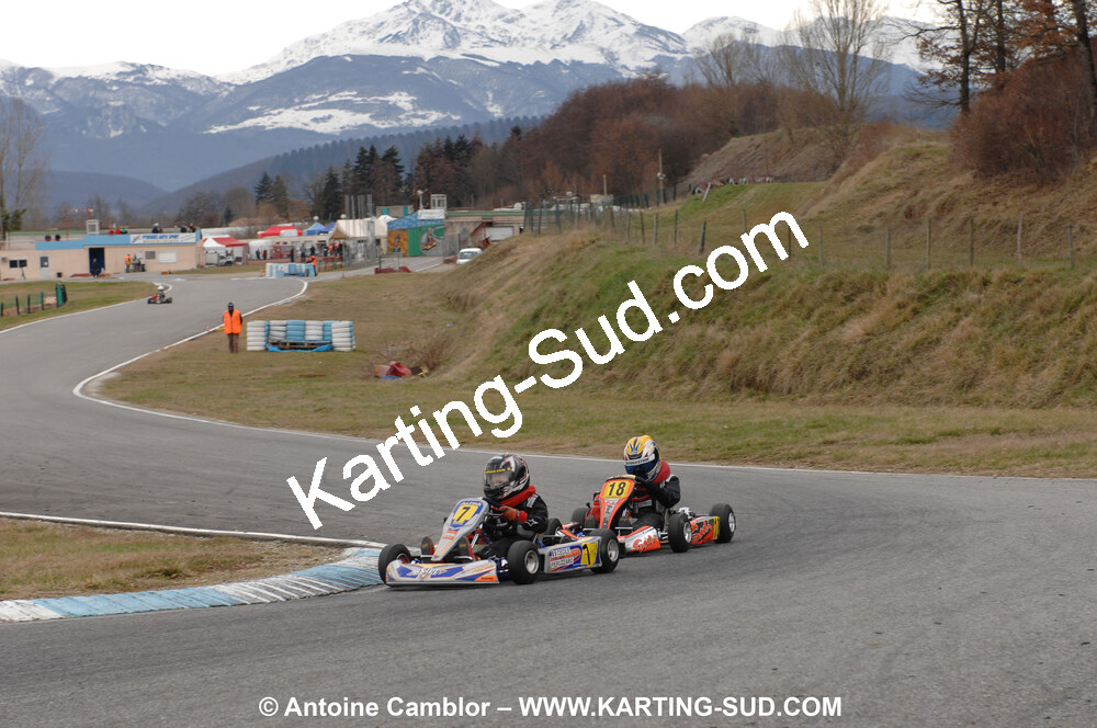 21/02/2010 : 1ère manche du Trophée Vincent Sanchez à Lavelanet (photos Antoine Camblor) 2010 — karting
