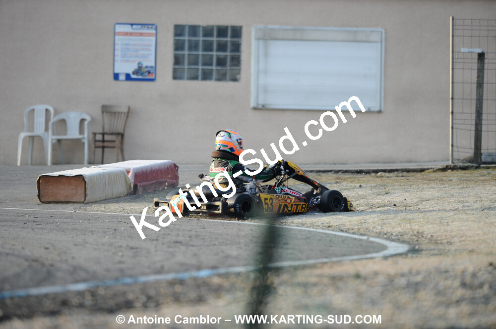 21/02/2010 : 1ère manche du Trophée Vincent Sanchez à Lavelanet (photos Antoine Camblor) 2010 — karting