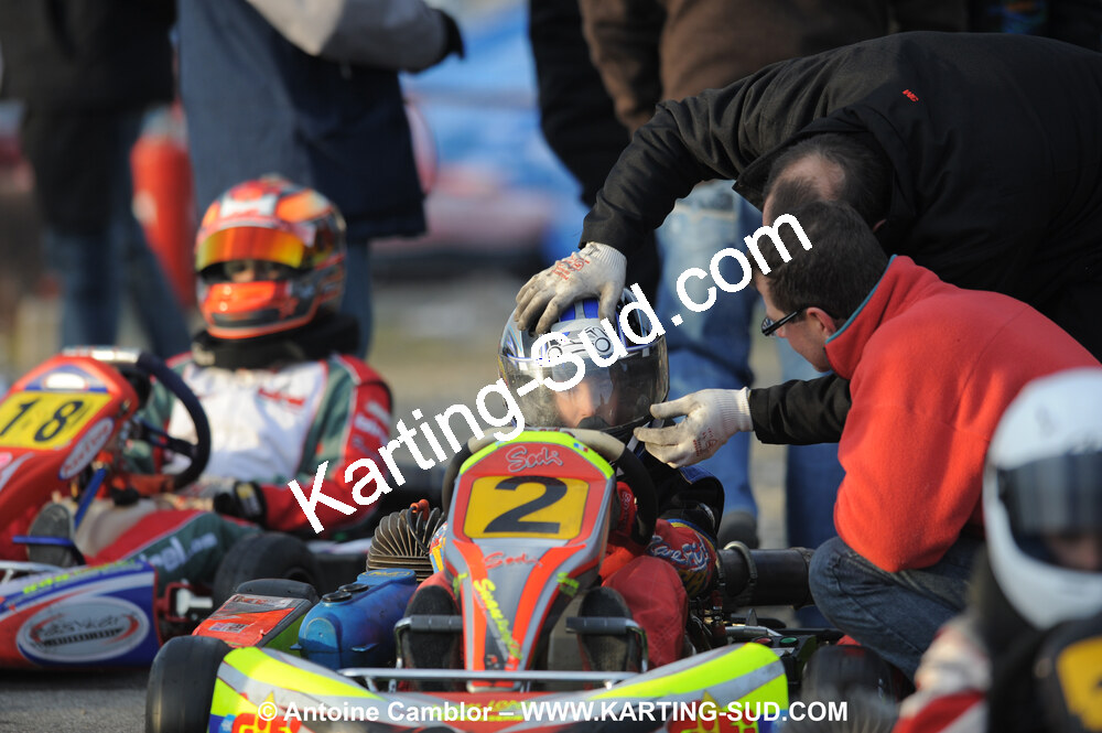 21/02/2010 : 1ère manche du Trophée Vincent Sanchez à Lavelanet (photos Antoine Camblor) 2010 — karting