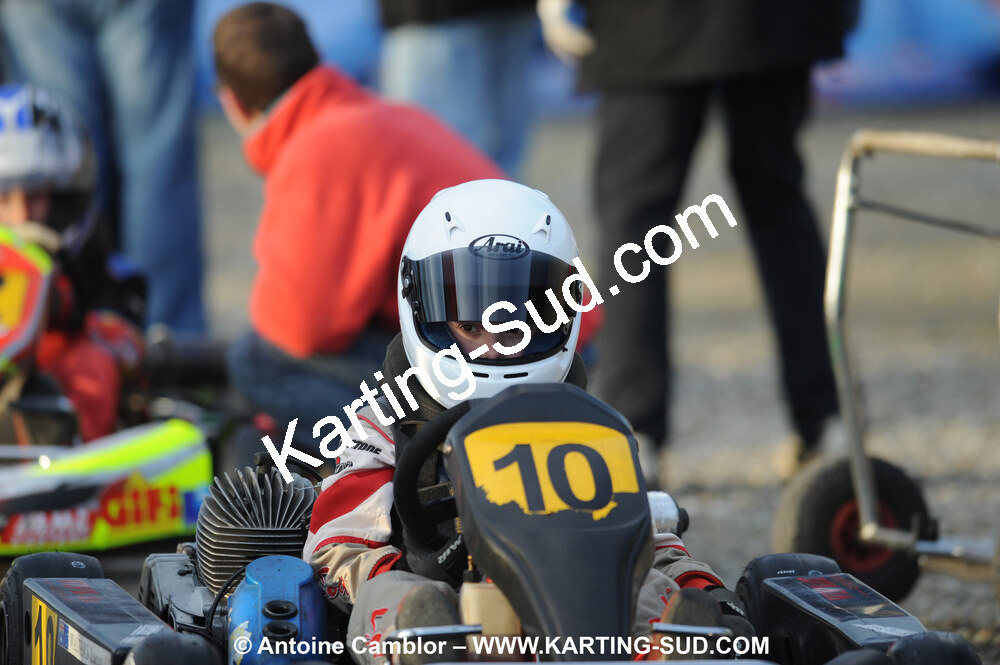 21/02/2010 : 1ère manche du Trophée Vincent Sanchez à Lavelanet (photos Antoine Camblor) 2010 — karting