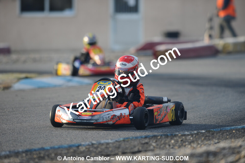 21/02/2010 : 1ère manche du Trophée Vincent Sanchez à Lavelanet (photos Antoine Camblor) 2010 — karting