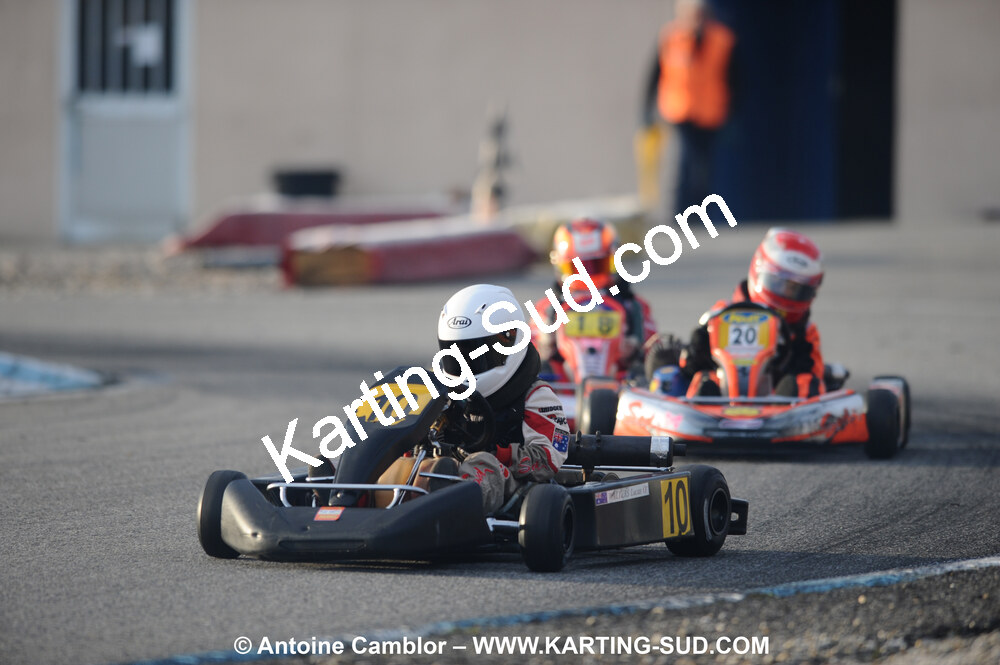 21/02/2010 : 1ère manche du Trophée Vincent Sanchez à Lavelanet (photos Antoine Camblor) 2010 — karting