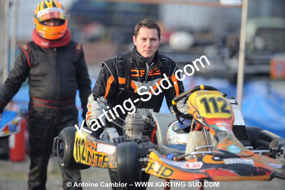 Patrick MONTANDRAUD — 21/02/2010 : 1ère manche du Trophée Vincent Sanchez à Lavelanet (photos Antoine Camblor) 2010 — karting