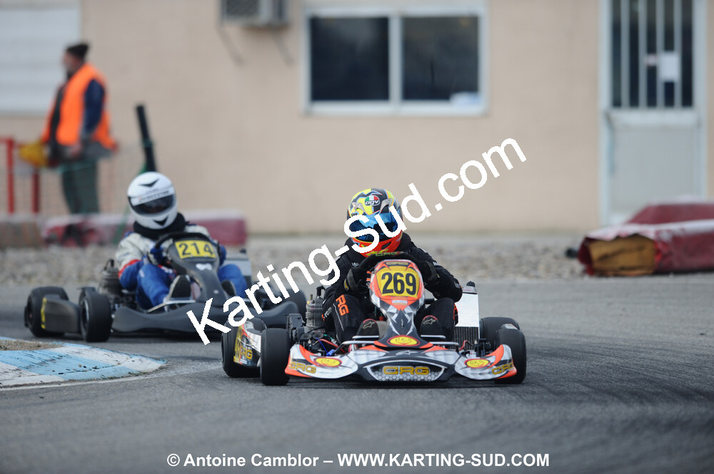 21/02/2010 : 1ère manche du Trophée Vincent Sanchez à Lavelanet (photos Antoine Camblor) 2010 — karting