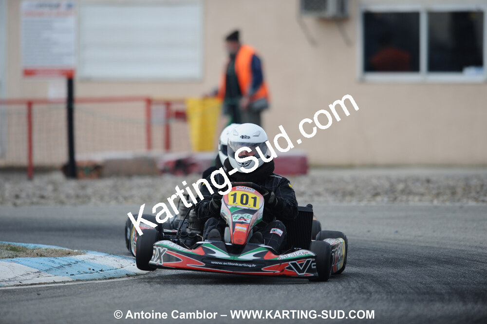 21/02/2010 : 1ère manche du Trophée Vincent Sanchez à Lavelanet (photos Antoine Camblor) 2010 — karting