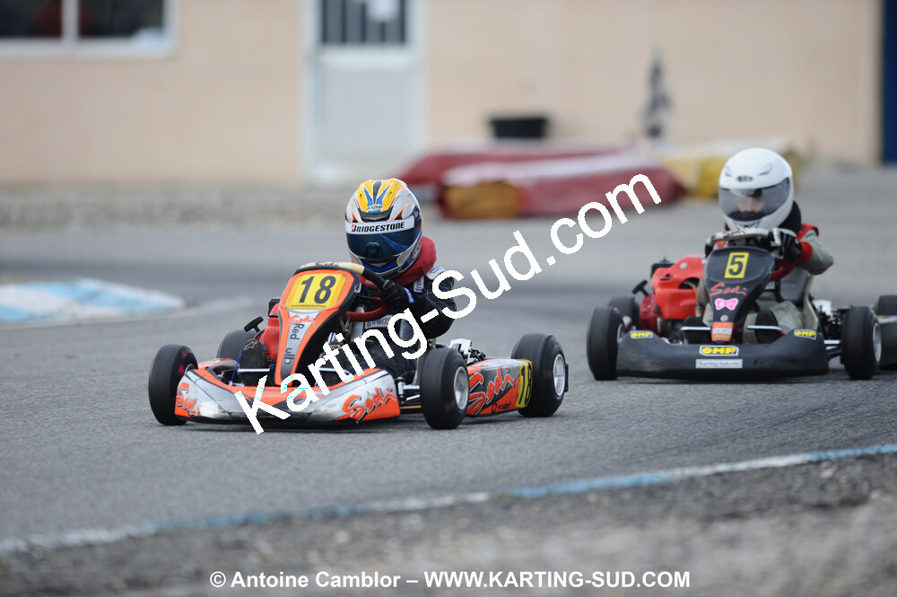 21/02/2010 : 1ère manche du Trophée Vincent Sanchez à Lavelanet (photos Antoine Camblor) 2010 — karting