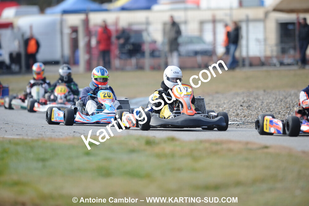 21/02/2010 : 1ère manche du Trophée Vincent Sanchez à Lavelanet (photos Antoine Camblor) 2010 — karting
