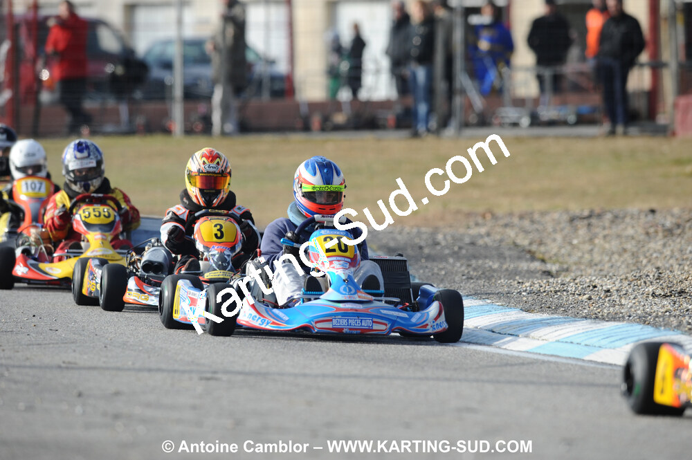 21/02/2010 : 1ère manche du Trophée Vincent Sanchez à Lavelanet (photos Antoine Camblor) 2010 — karting