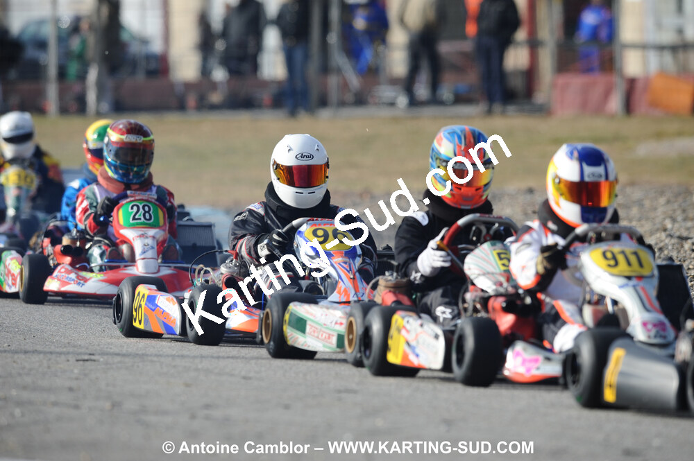 21/02/2010 : 1ère manche du Trophée Vincent Sanchez à Lavelanet (photos Antoine Camblor) 2010 — karting