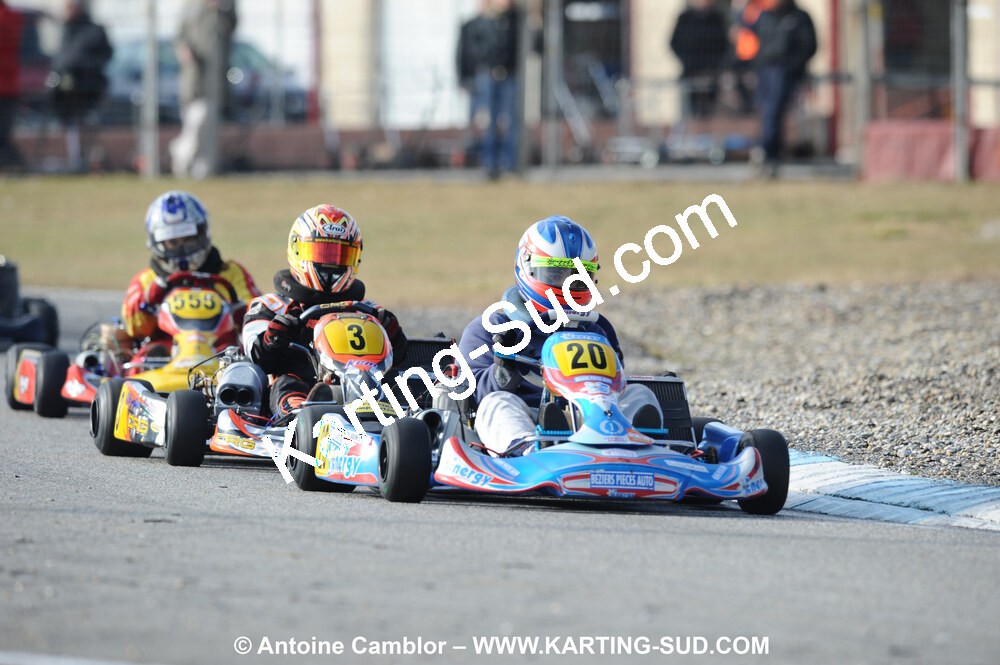 21/02/2010 : 1ère manche du Trophée Vincent Sanchez à Lavelanet (photos Antoine Camblor) 2010 — karting