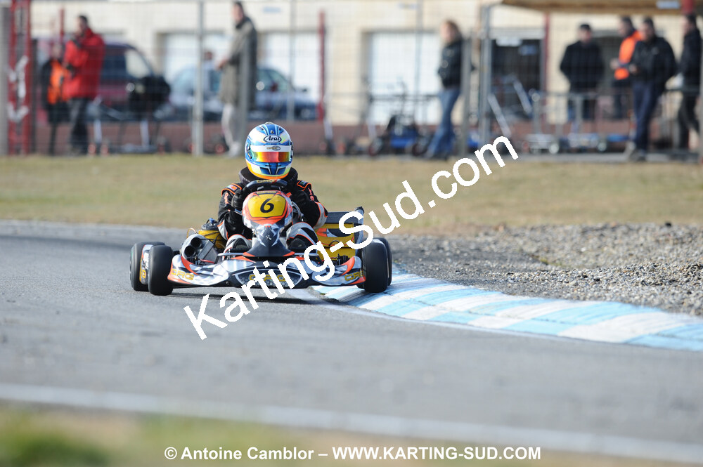 21/02/2010 : 1ère manche du Trophée Vincent Sanchez à Lavelanet (photos Antoine Camblor) 2010 — karting