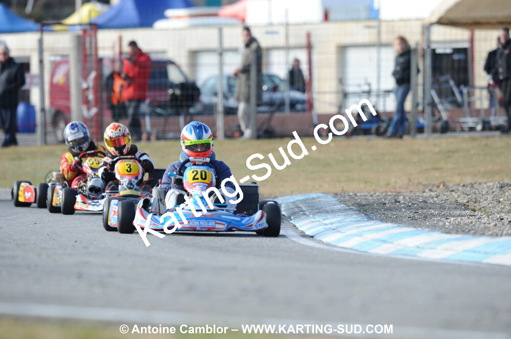 21/02/2010 : 1ère manche du Trophée Vincent Sanchez à Lavelanet (photos Antoine Camblor) 2010 — karting