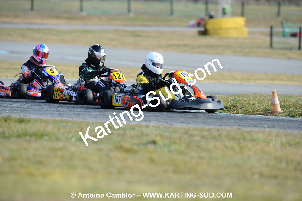 21/02/2010 : 1ère manche du Trophée Vincent Sanchez à Lavelanet (photos Antoine Camblor) 2010 — karting