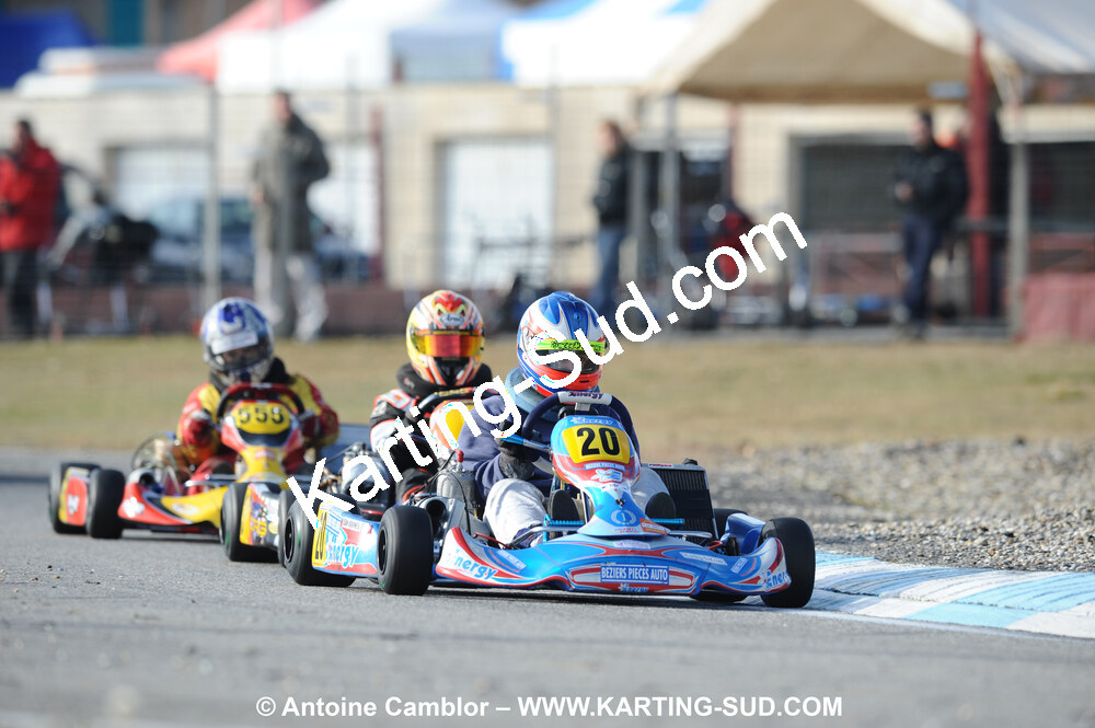 21/02/2010 : 1ère manche du Trophée Vincent Sanchez à Lavelanet (photos Antoine Camblor) 2010 — karting