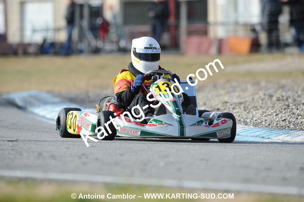 21/02/2010 : 1ère manche du Trophée Vincent Sanchez à Lavelanet (photos Antoine Camblor) 2010 — karting