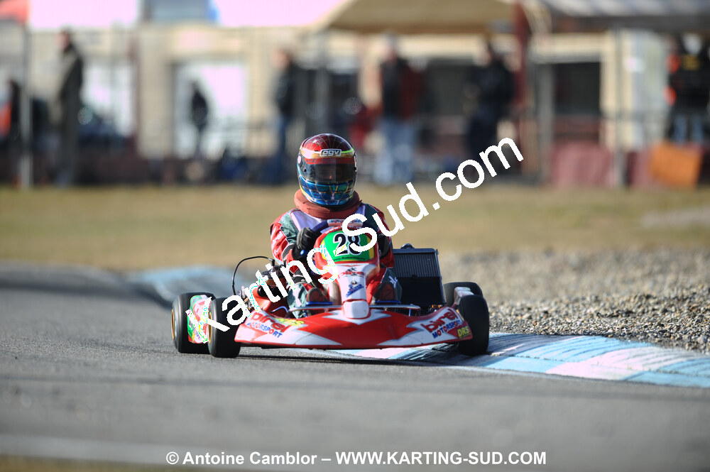 21/02/2010 : 1ère manche du Trophée Vincent Sanchez à Lavelanet (photos Antoine Camblor) 2010 — karting