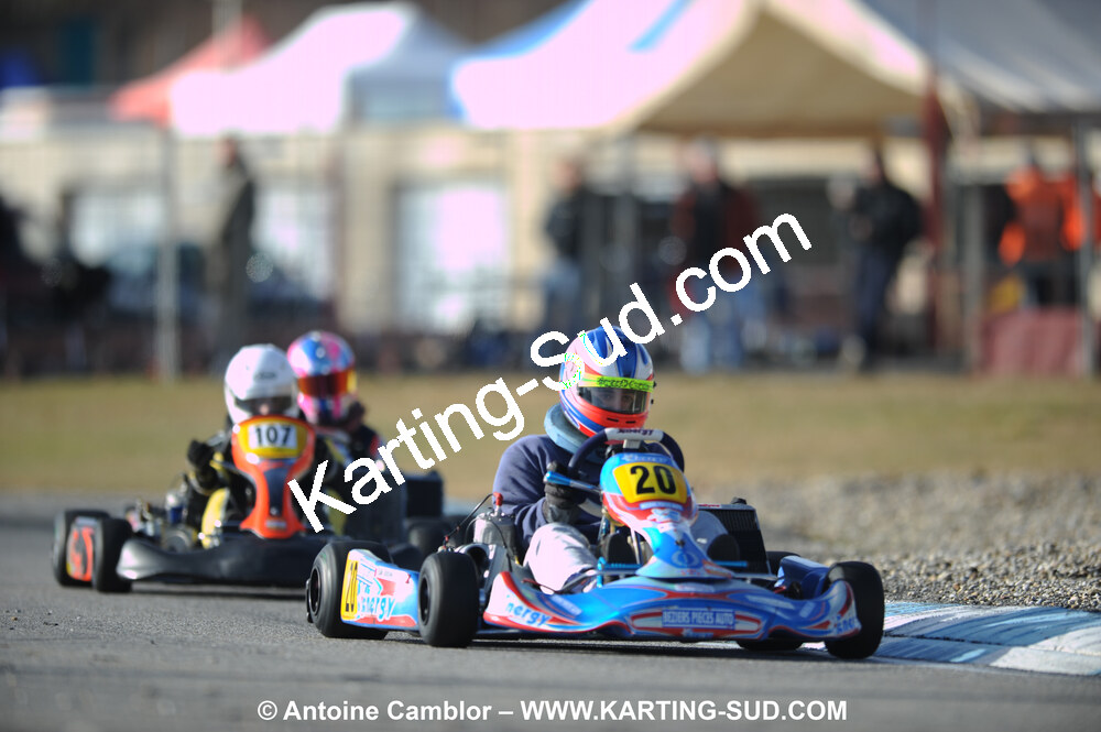 21/02/2010 : 1ère manche du Trophée Vincent Sanchez à Lavelanet (photos Antoine Camblor) 2010 — karting