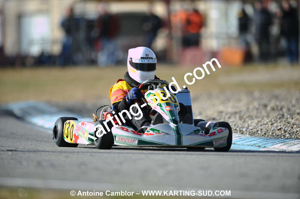 21/02/2010 : 1ère manche du Trophée Vincent Sanchez à Lavelanet (photos Antoine Camblor) 2010 — karting