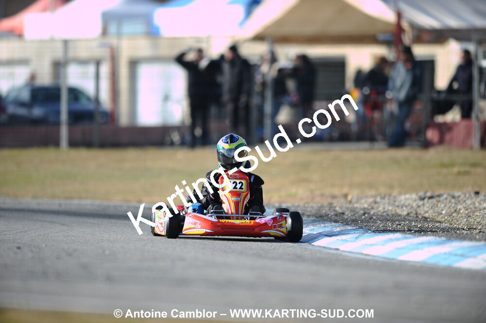 21/02/2010 : 1ère manche du Trophée Vincent Sanchez à Lavelanet (photos Antoine Camblor) 2010 — karting