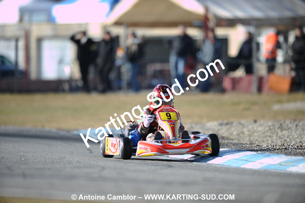 21/02/2010 : 1ère manche du Trophée Vincent Sanchez à Lavelanet (photos Antoine Camblor) 2010 — karting